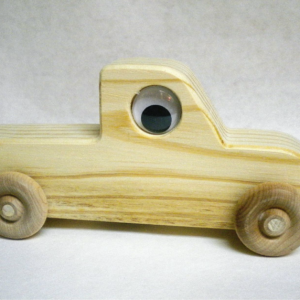 Pickup with eyes.