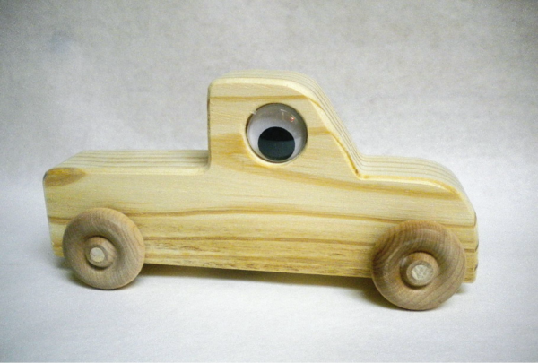 Pickup with eyes.