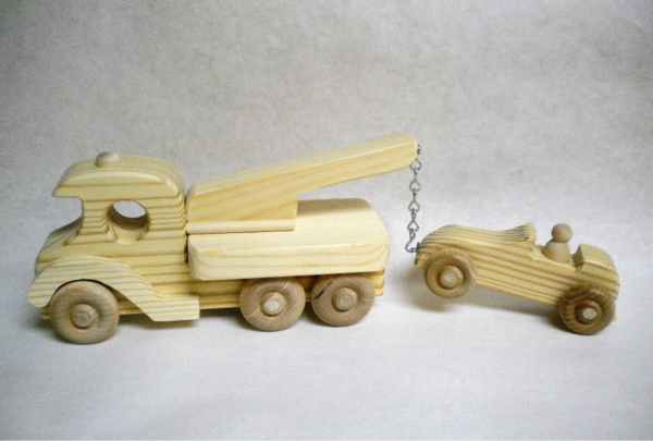Tow truck with Car