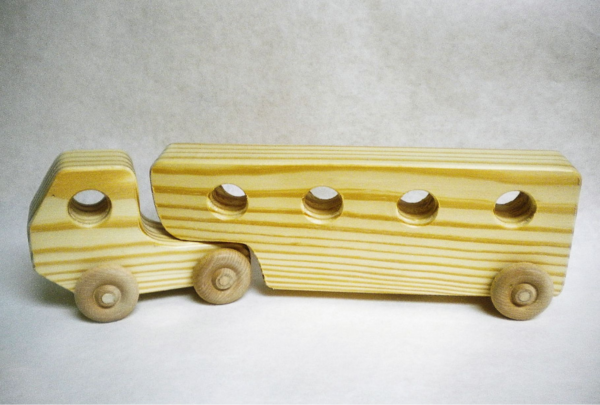 Horse trailer.
