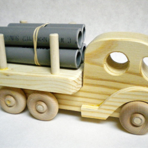 Pipe truck.