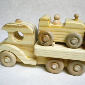 Flat bed with Dozer
