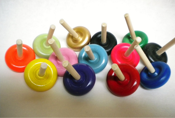 Spin Tops (Colored)