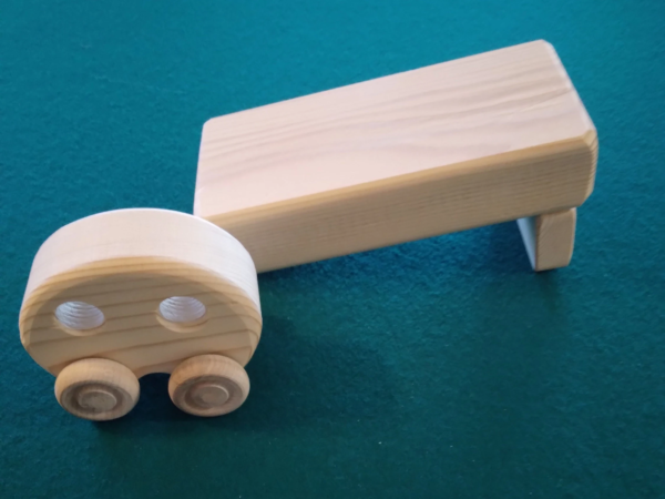 Roll over car and ramp